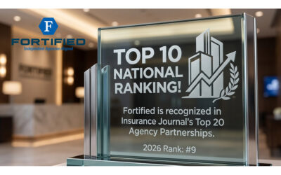 Fortified Named to Insurance Journal’s Top 20 Agency Partnerships for Second Consecutive Year, Climbing to #9